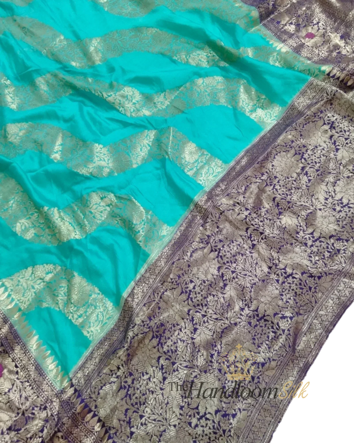 Pure Chiniya Silk Banarasi Saree - The Handloom Silk