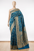 Banarasi Silk Saree - Peacock Blue
