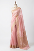 Chanderi Silk Saree - Pastel Pink