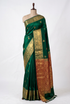Kanjivaram Silk Saree - Emerald Green